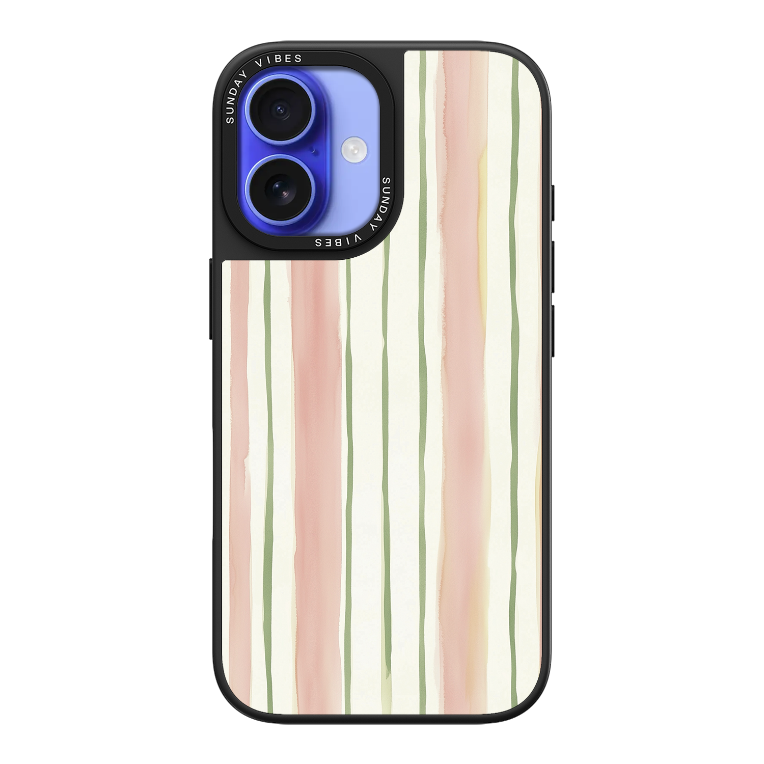 Pastel Stripe Serenade iPhone Case