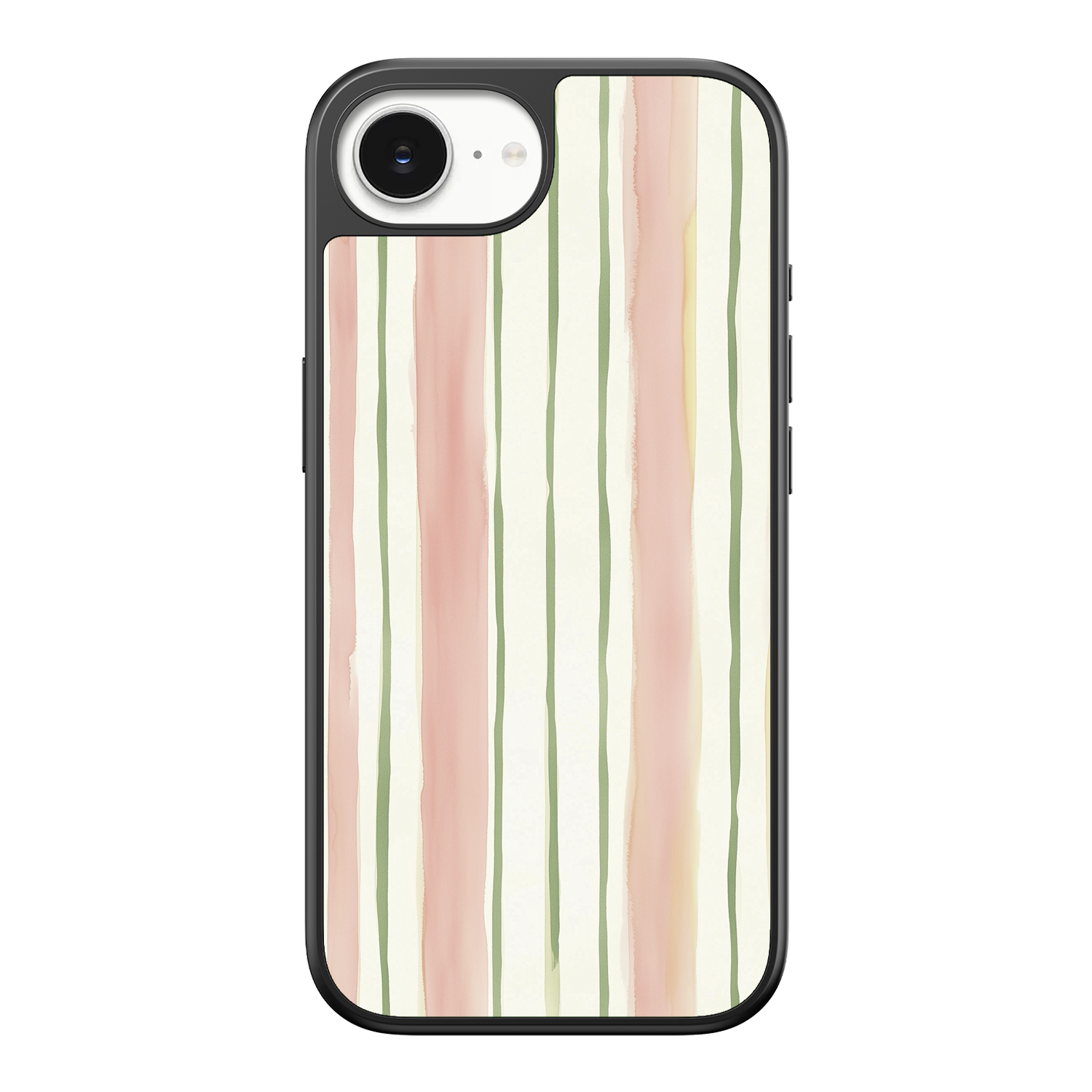 Pastel Stripe Serenade iPhone Case