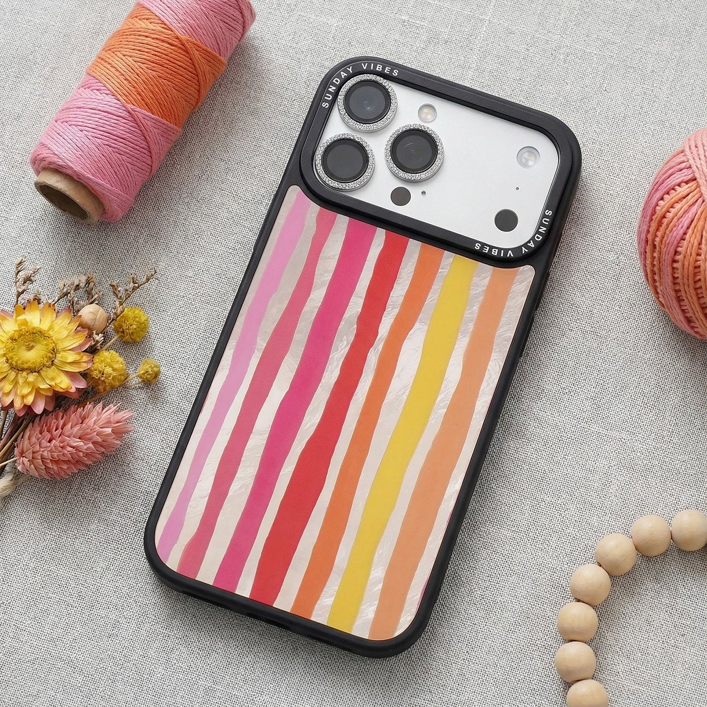 Sunset Strokes iPhone Case