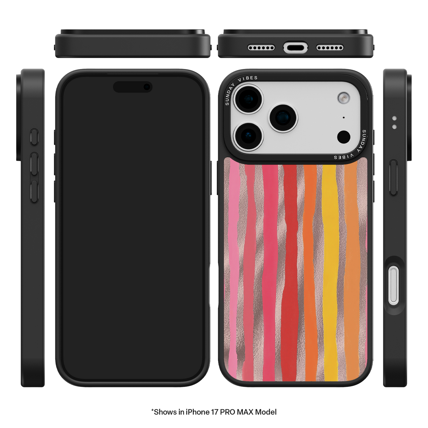Sunset Strokes iPhone Case