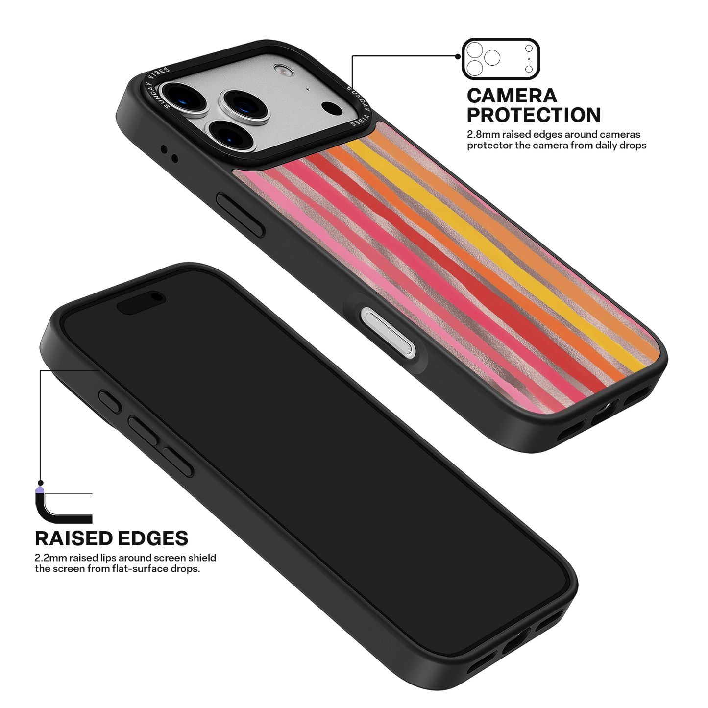 Sunset Strokes iPhone Case
