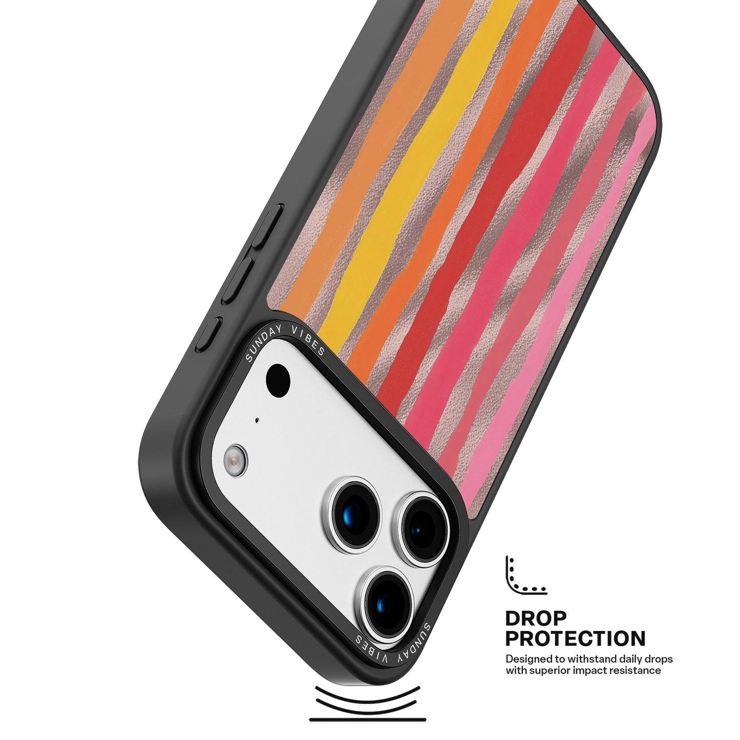 Sunset Strokes iPhone Case