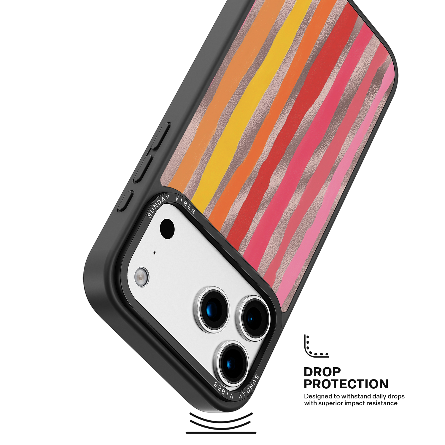 Sunset Strokes iPhone Case