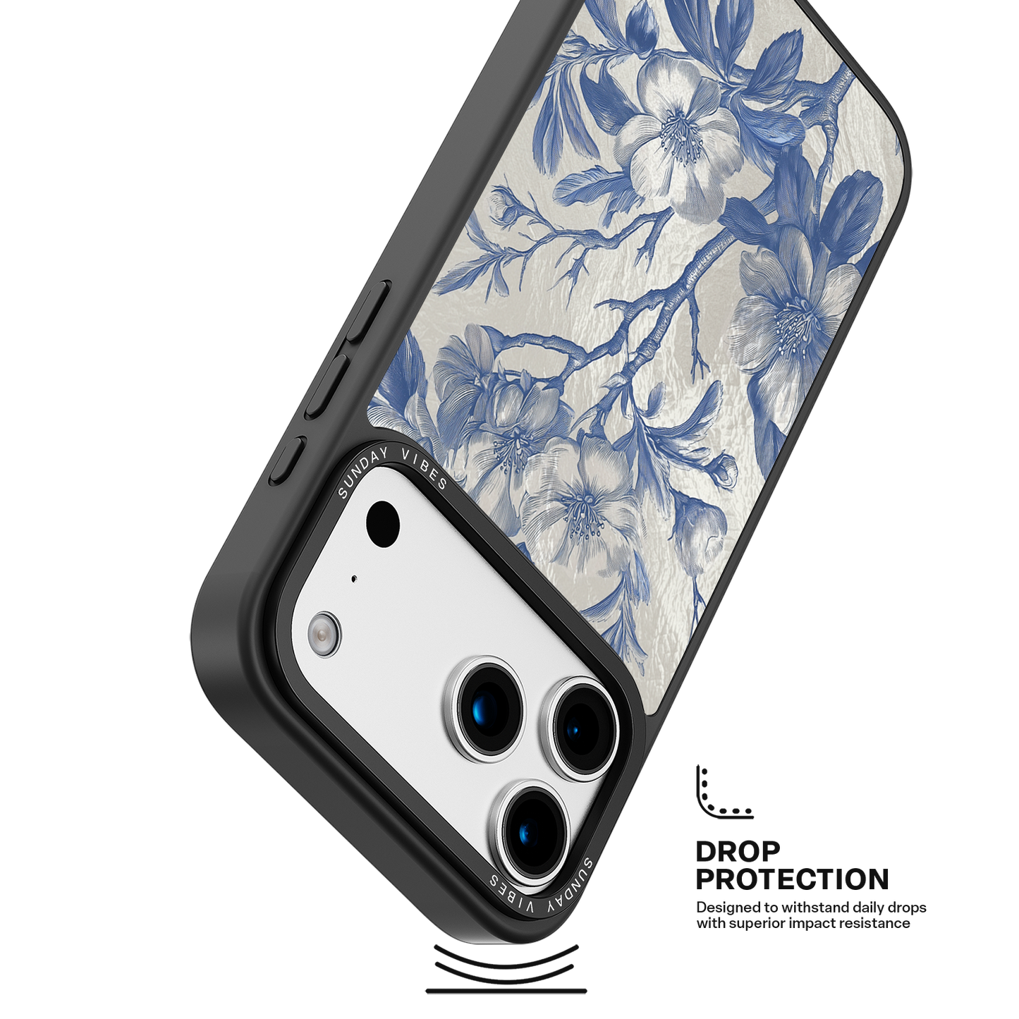 Antique Azure iPhone Case