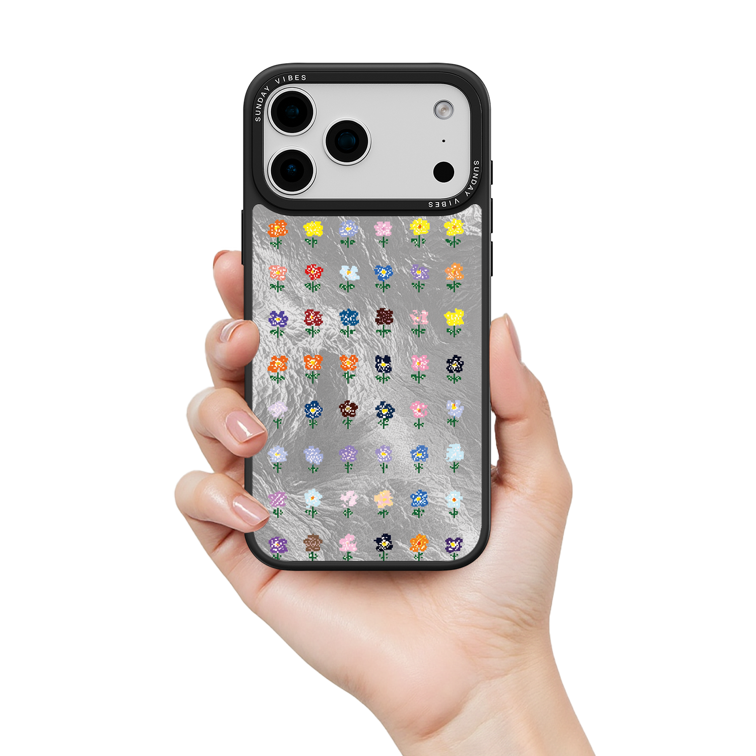 8-Bit Garden iPhone Case