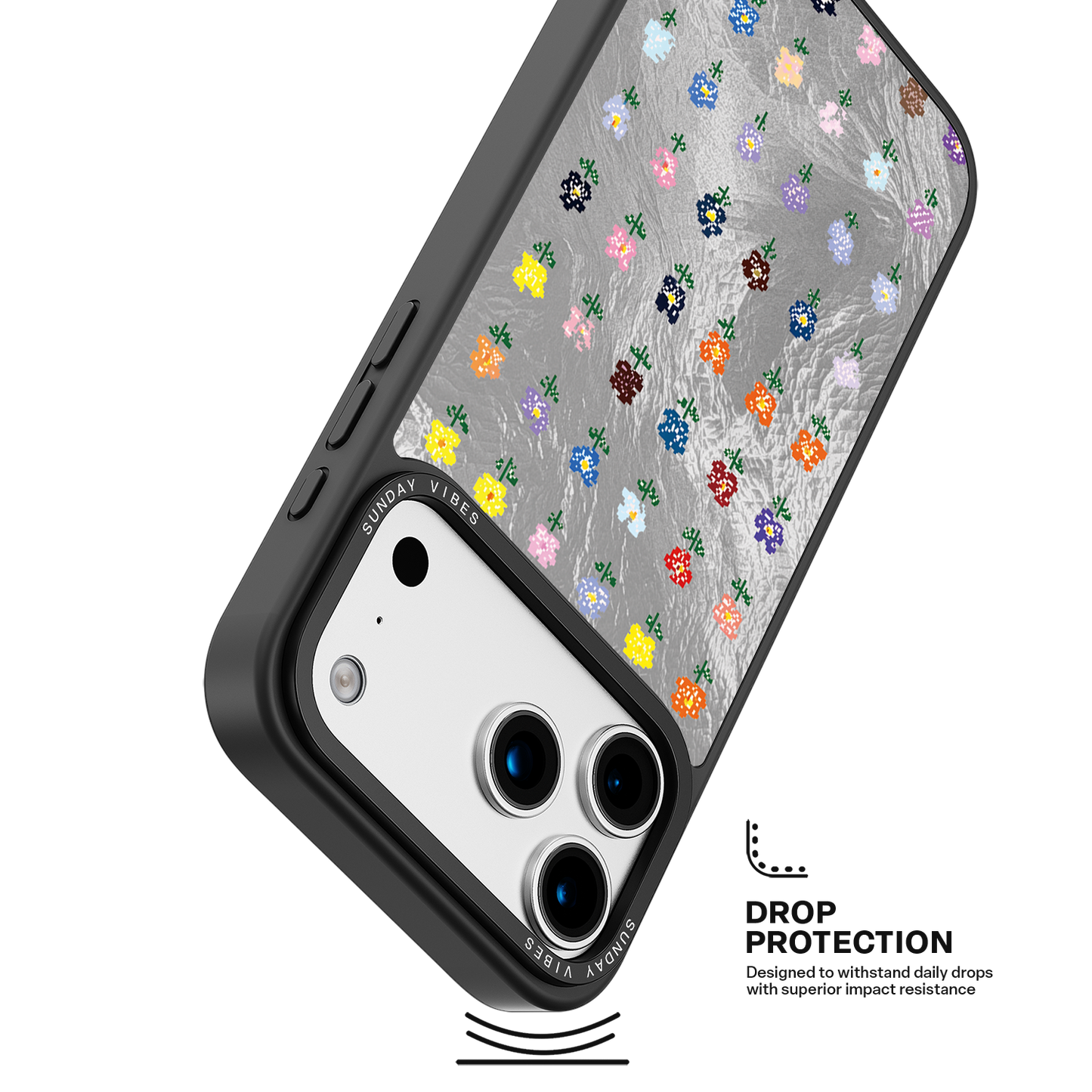 8-Bit Garden iPhone Case