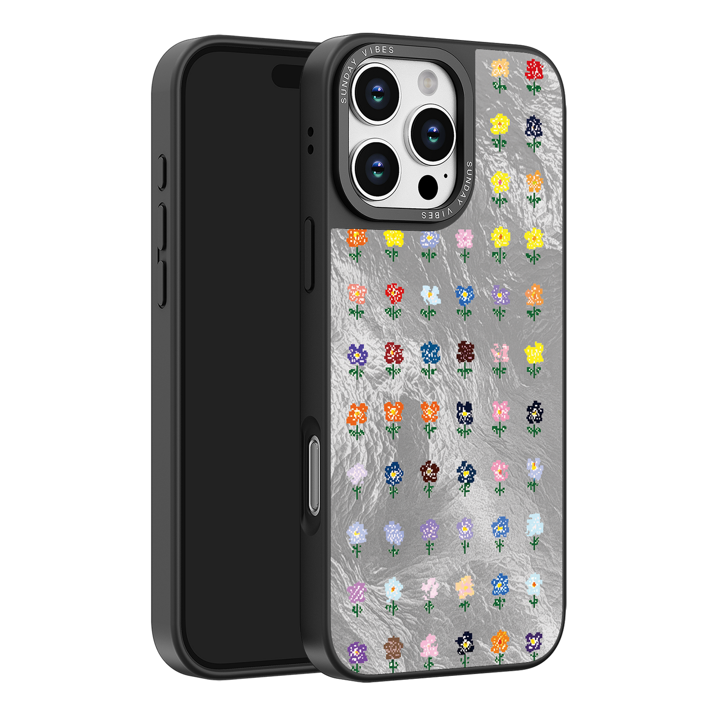 8-Bit Garden iPhone Case