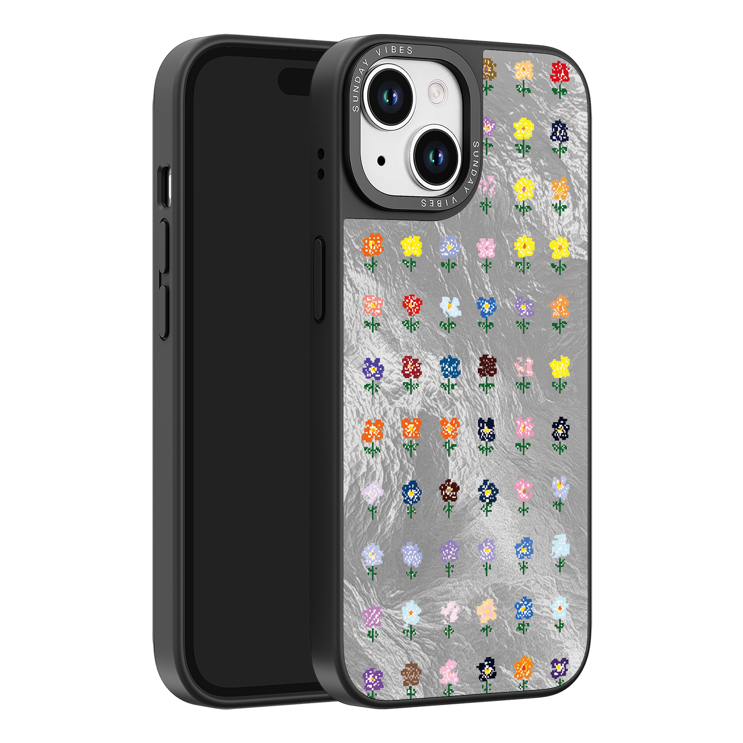 8-Bit Garden iPhone Case