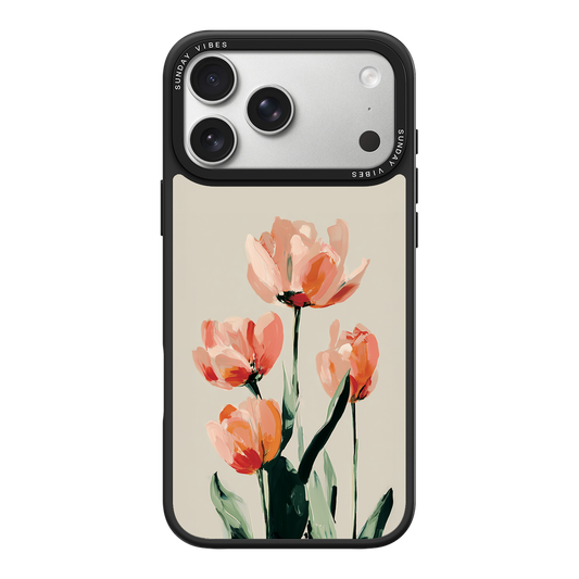 Coral Canvas iPhone Case