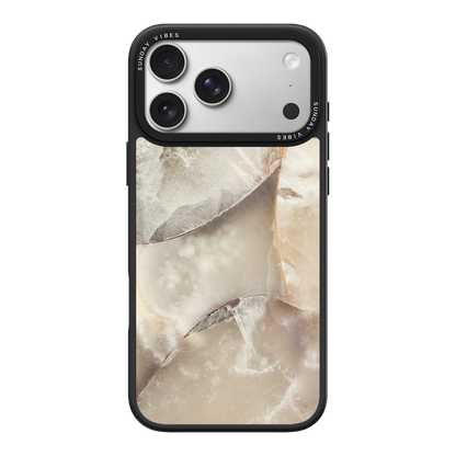 Alabaster Whirl iPhone Case