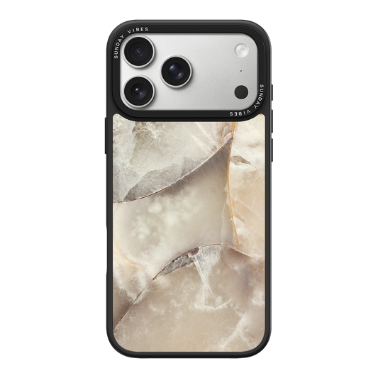 Alabaster Whirl iPhone Case