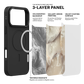 Alabaster Whirl iPhone Case
