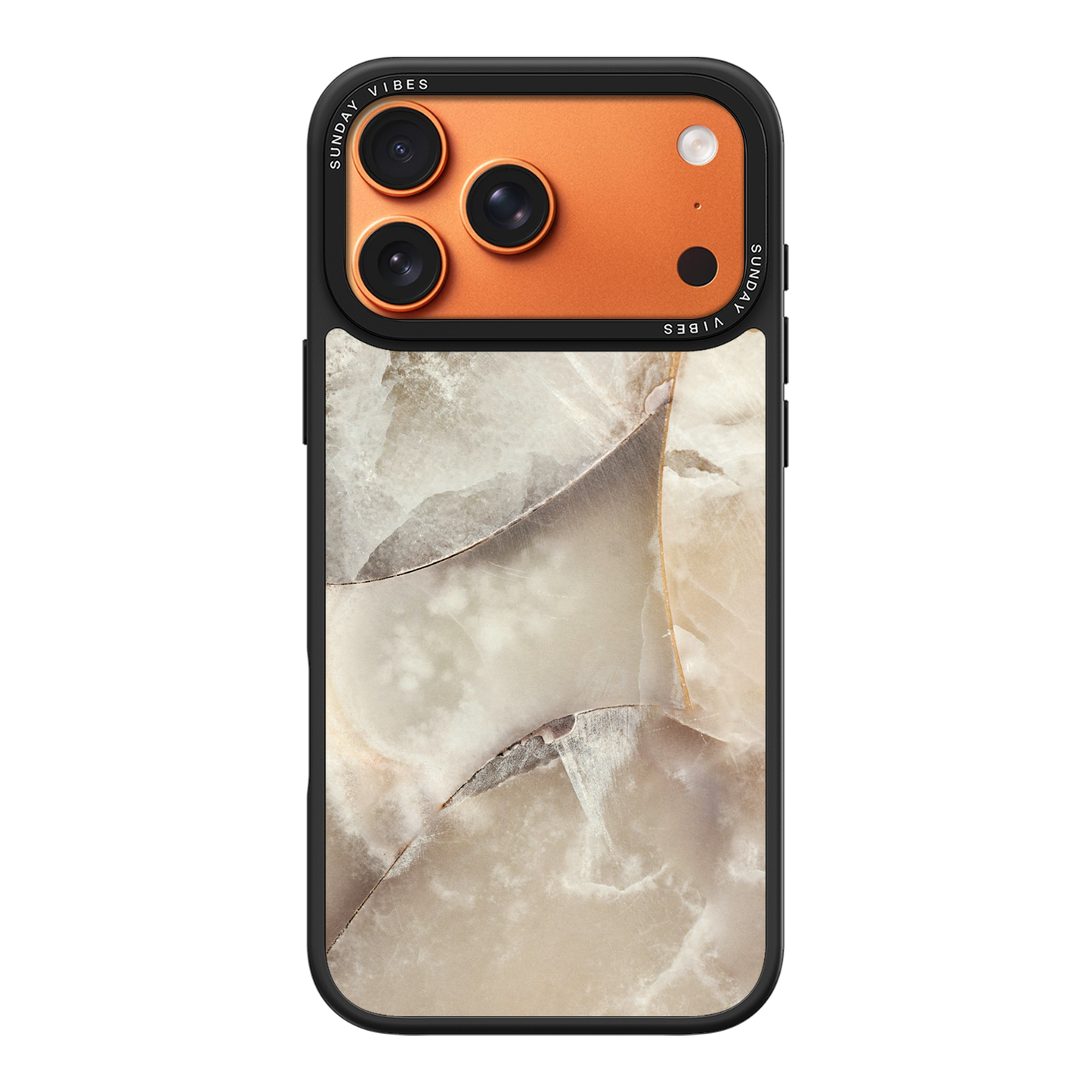 Alabaster Whirl iPhone Case