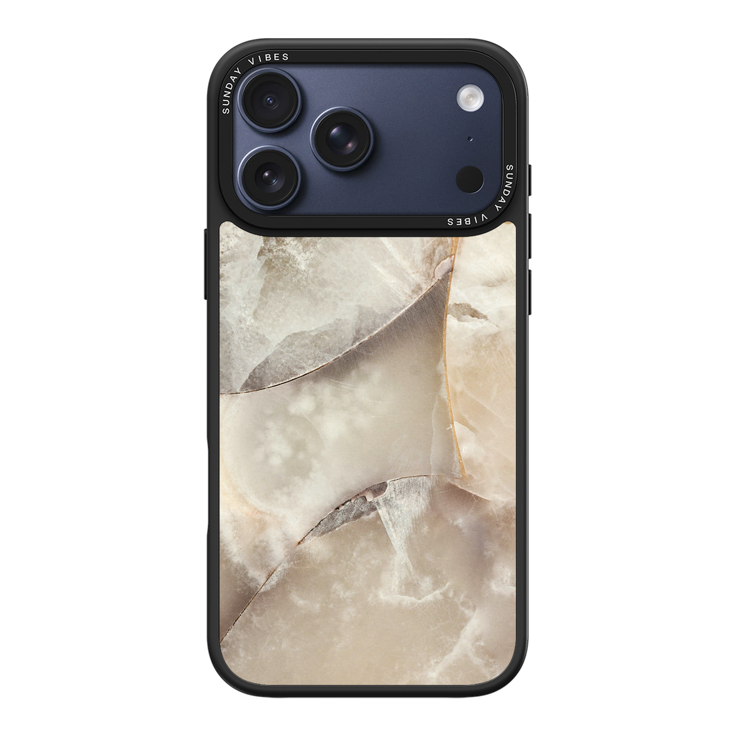 Alabaster Whirl iPhone Case