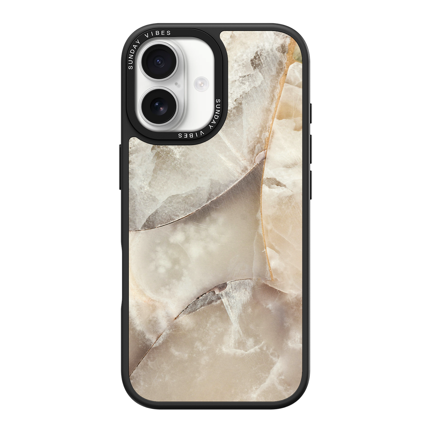 Alabaster Whirl iPhone Case