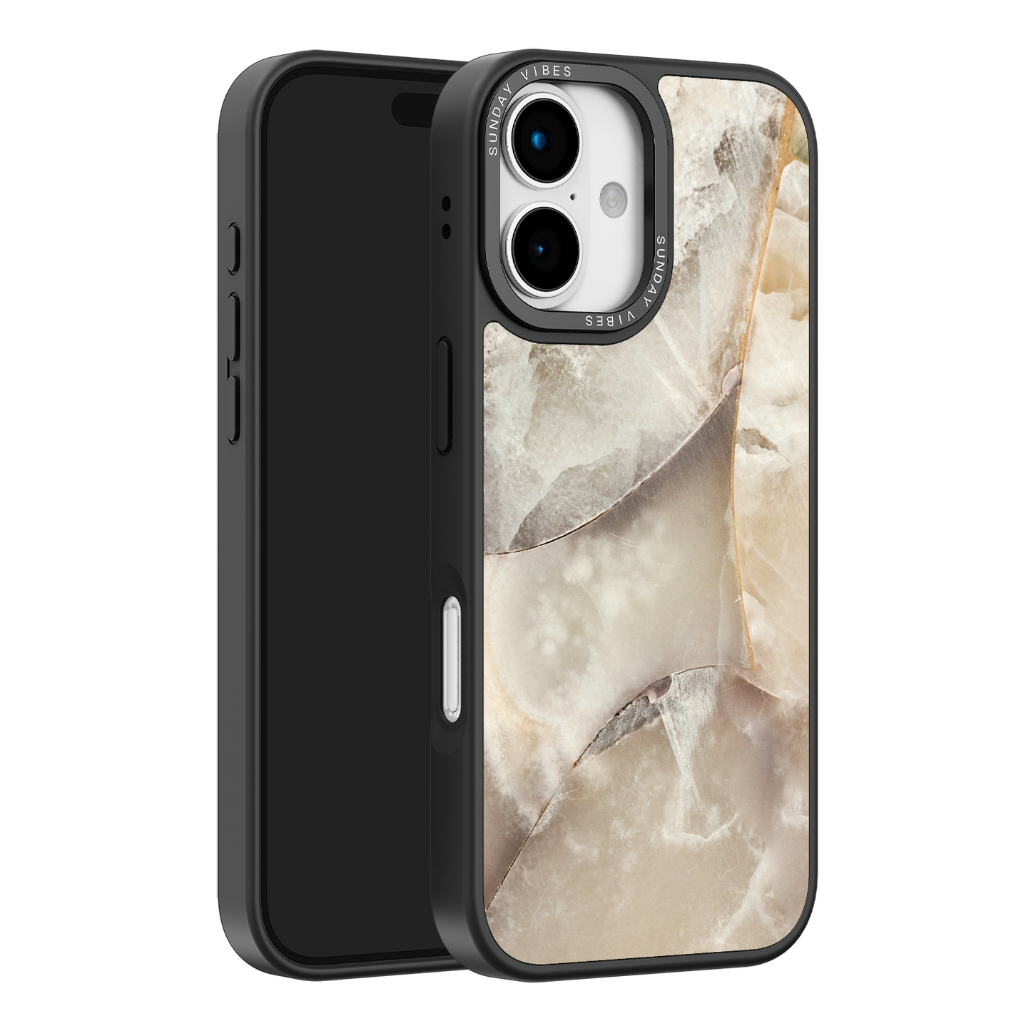 Alabaster Whirl iPhone Case
