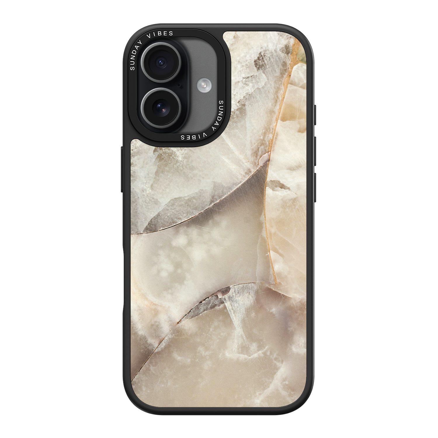 Alabaster Whirl iPhone Case