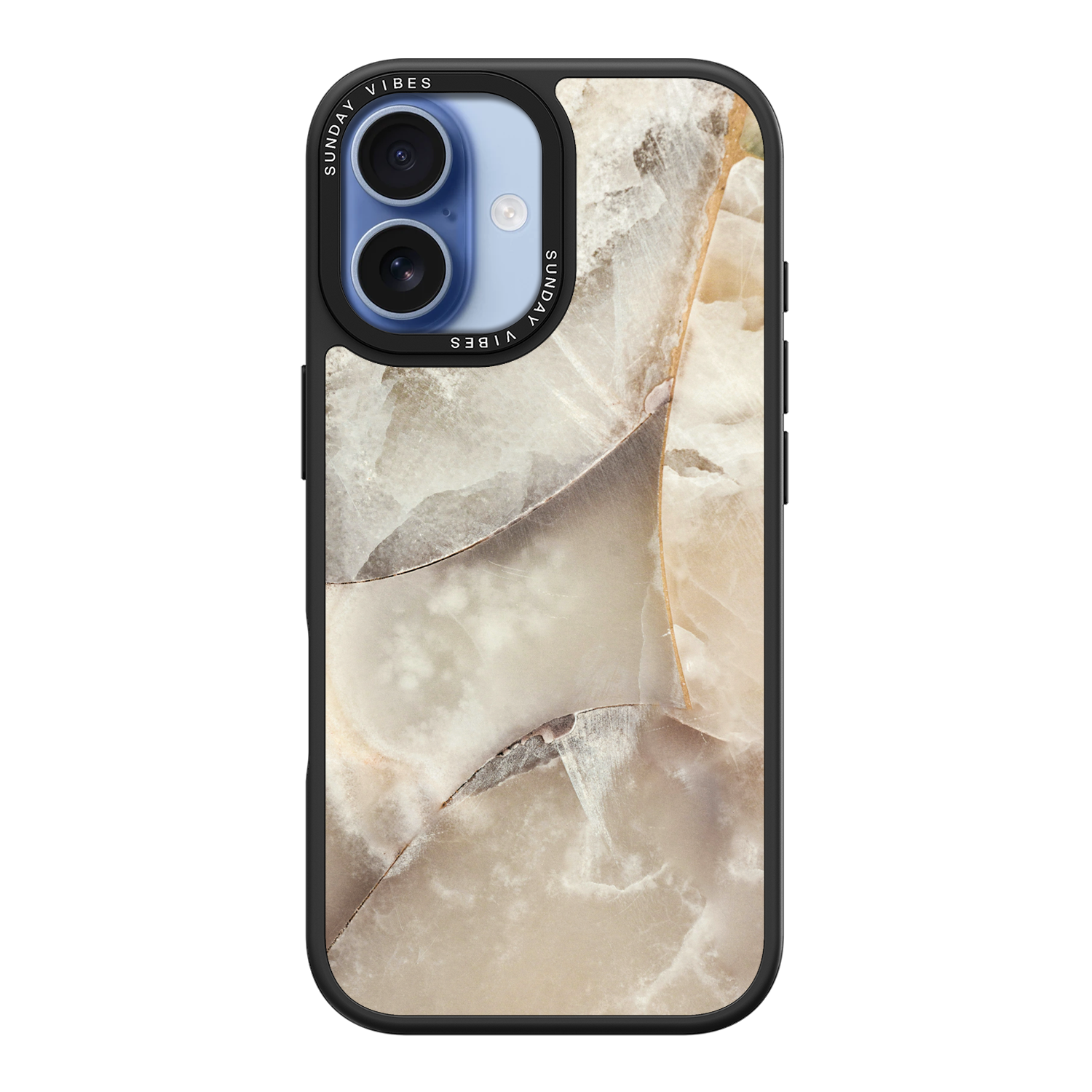 Alabaster Whirl iPhone Case