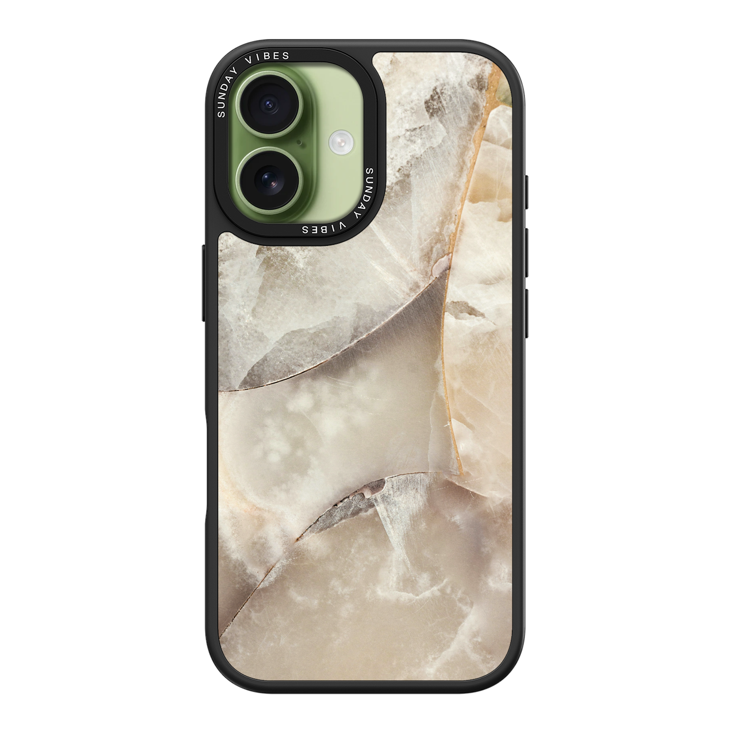 Alabaster Whirl iPhone Case