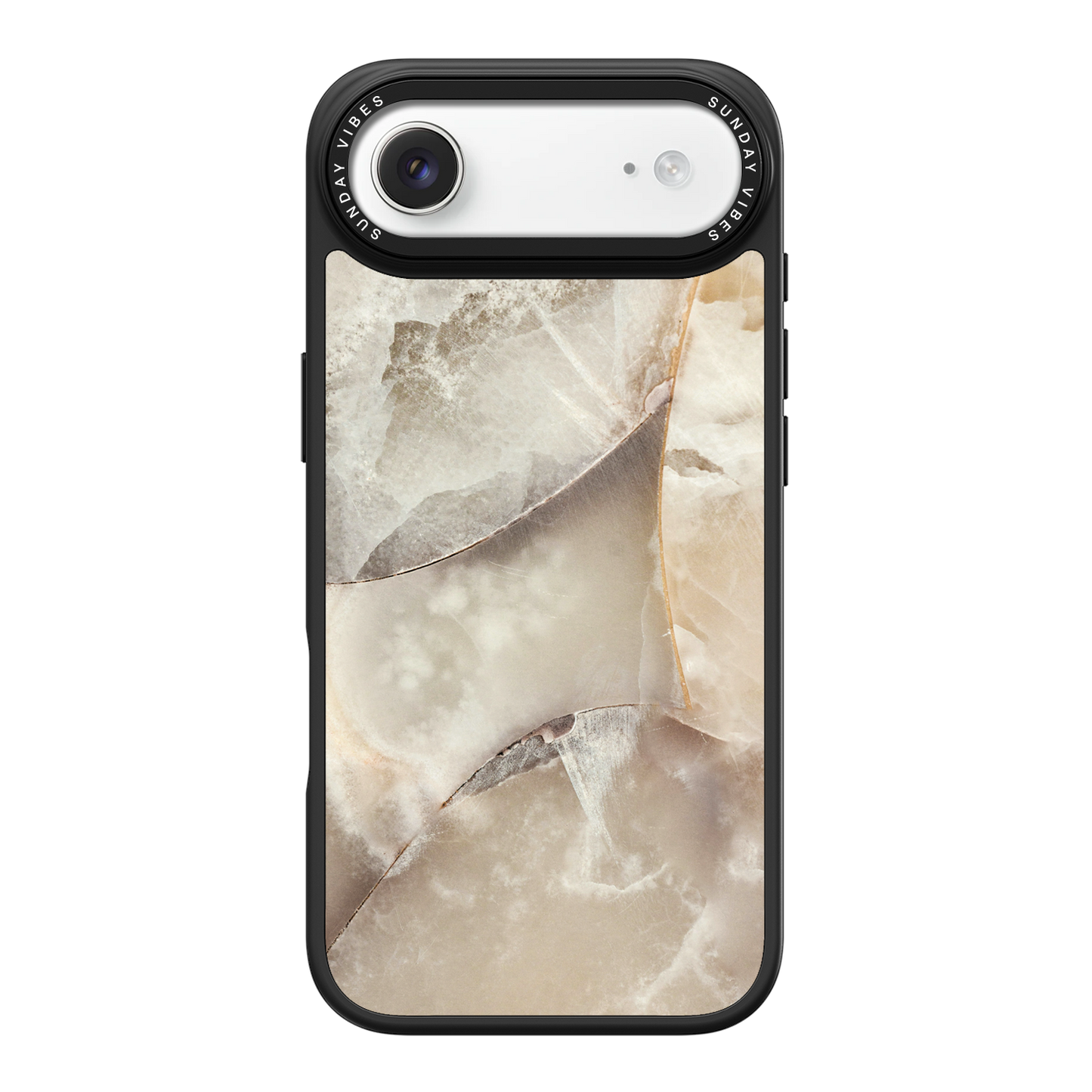 Alabaster Whirl iPhone Case