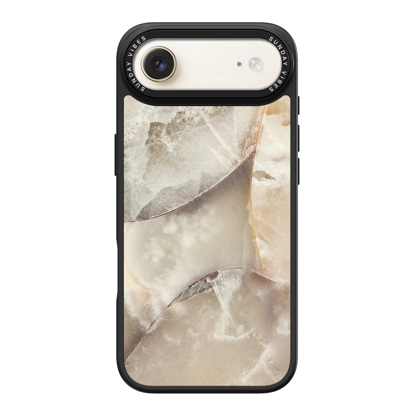 Alabaster Whirl iPhone Case