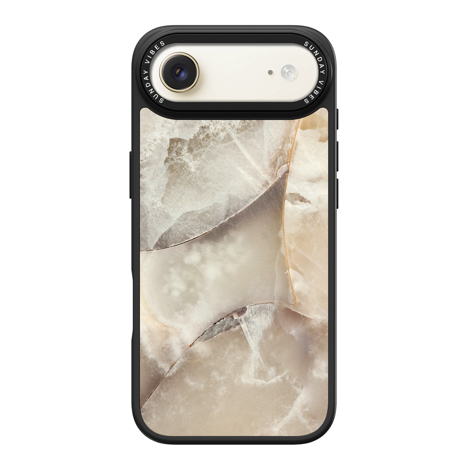 Alabaster Whirl iPhone Case