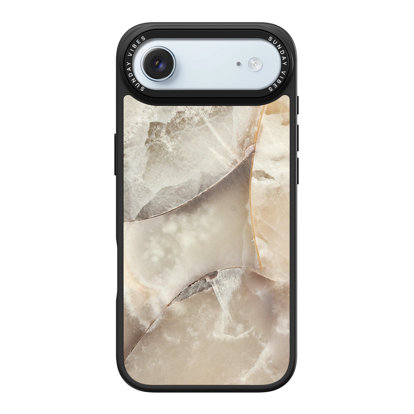 Alabaster Whirl iPhone Case