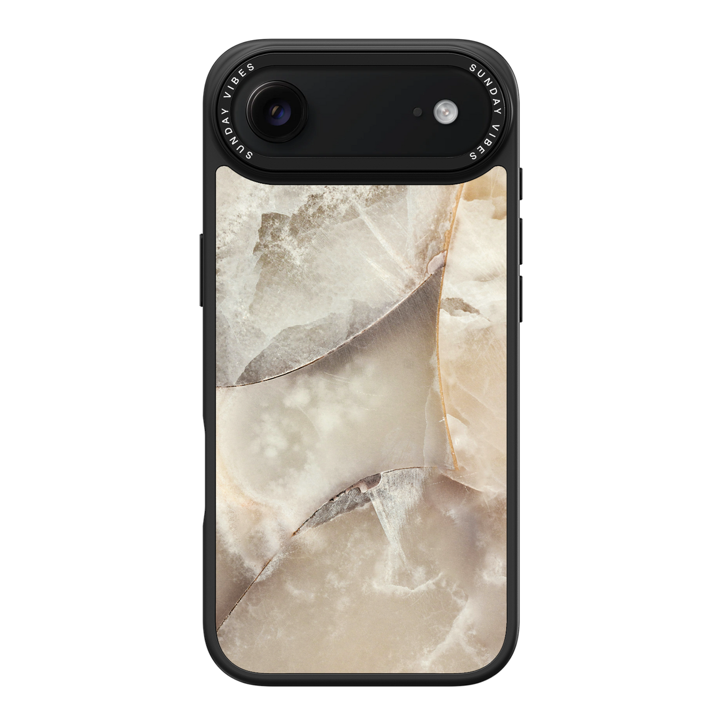 Alabaster Whirl iPhone Case