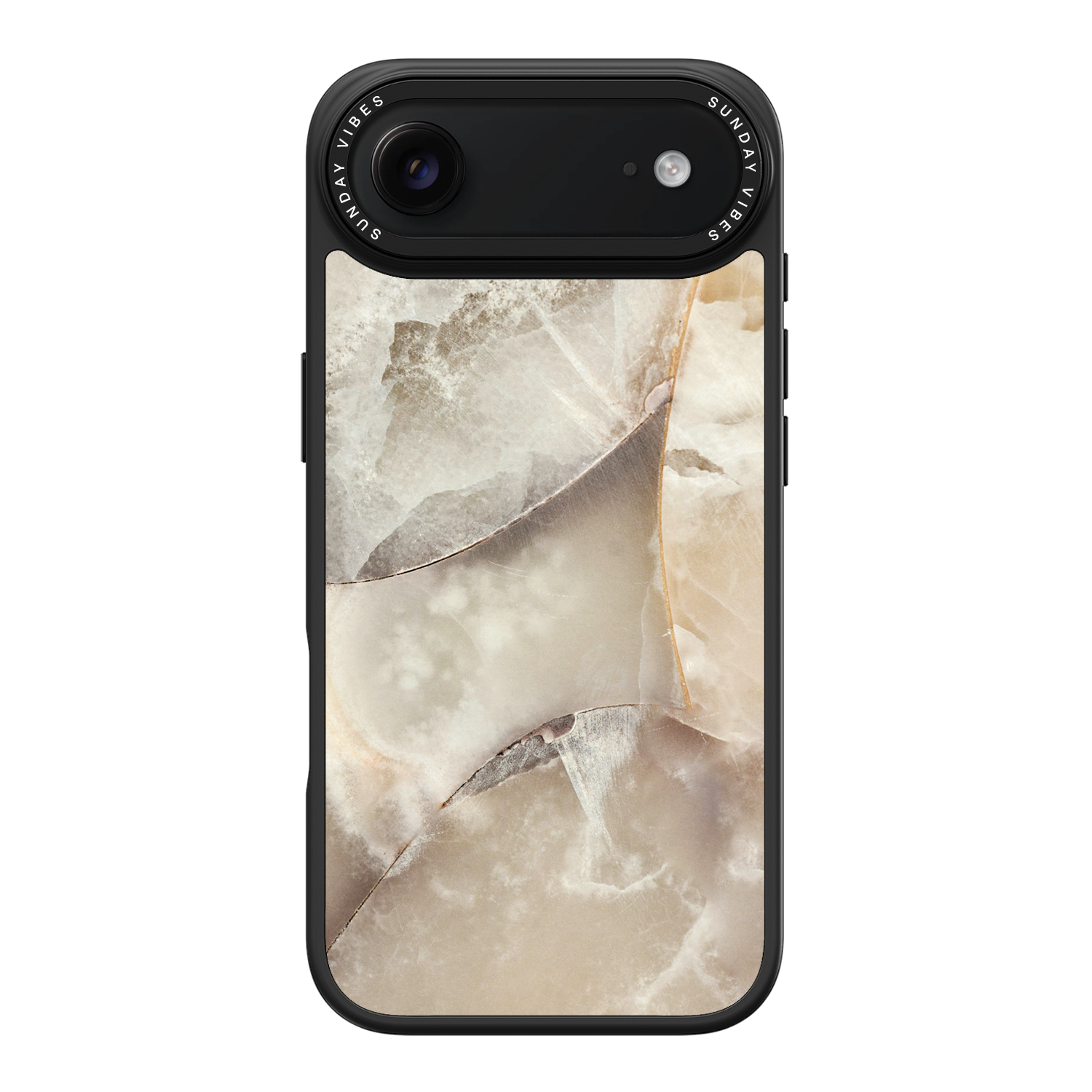 Alabaster Whirl iPhone Case