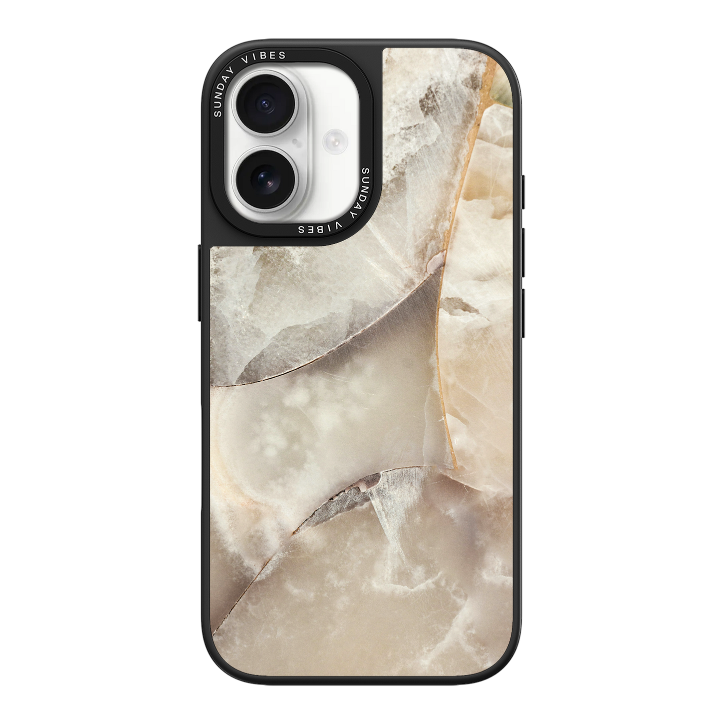 Alabaster Whirl iPhone Case