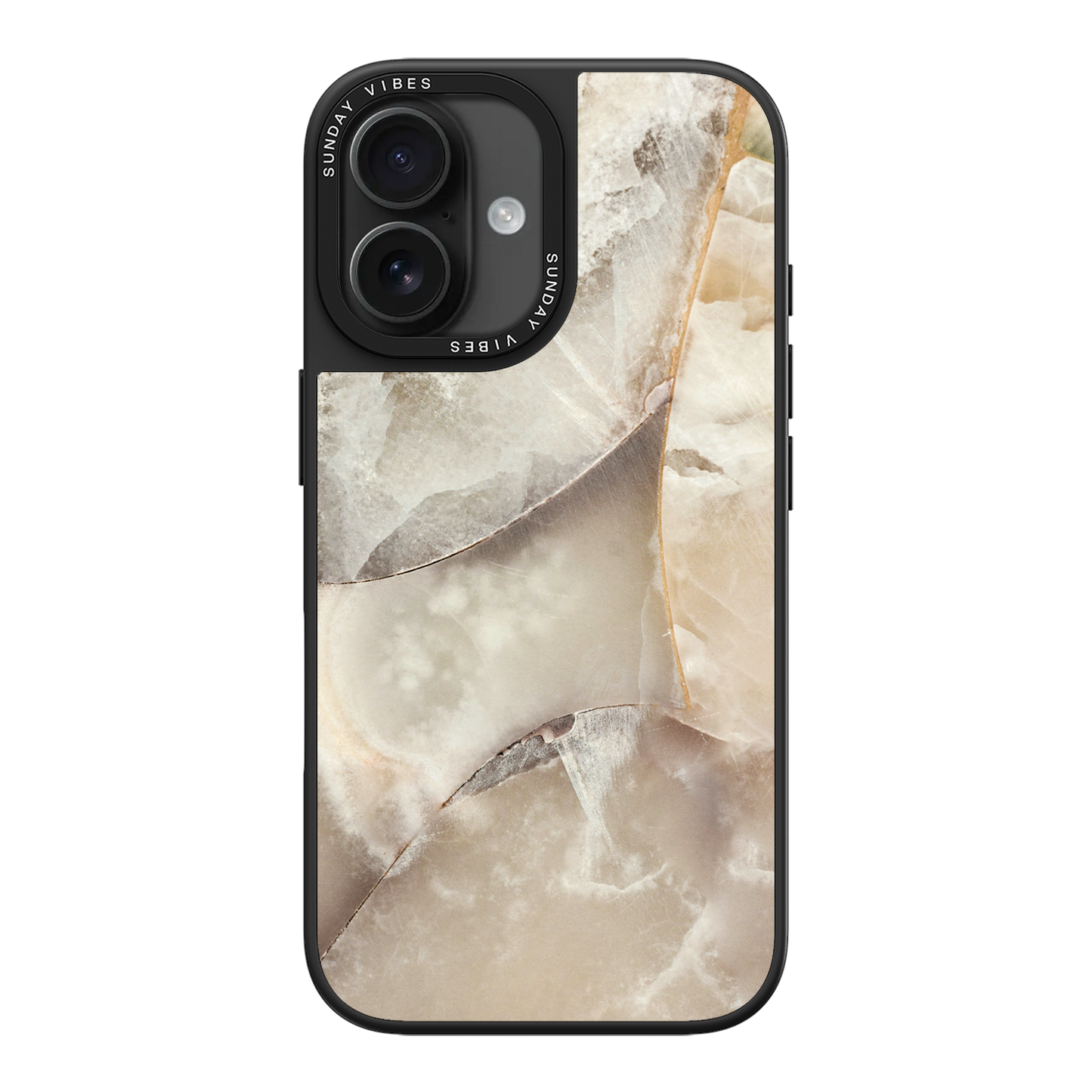 Alabaster Whirl iPhone Case