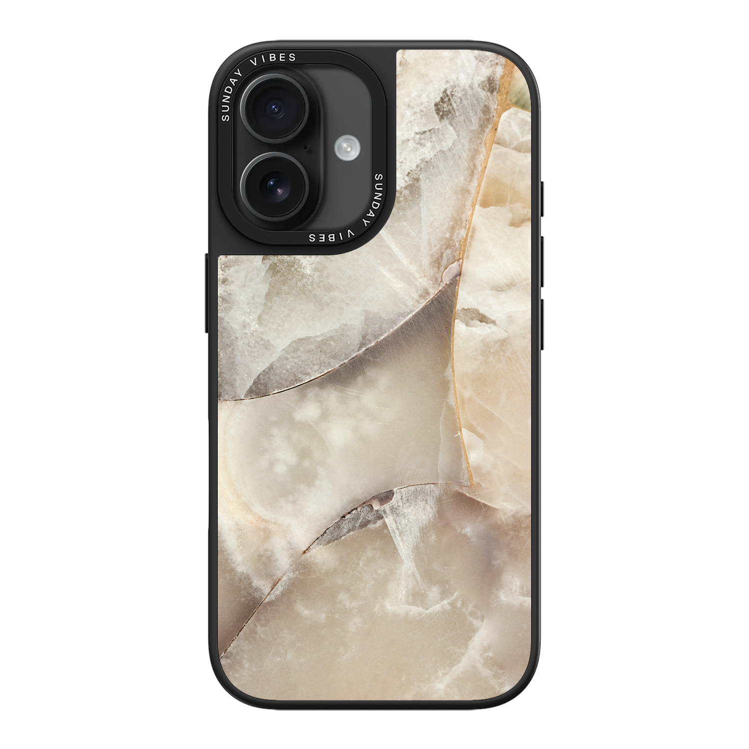 Alabaster Whirl iPhone Case