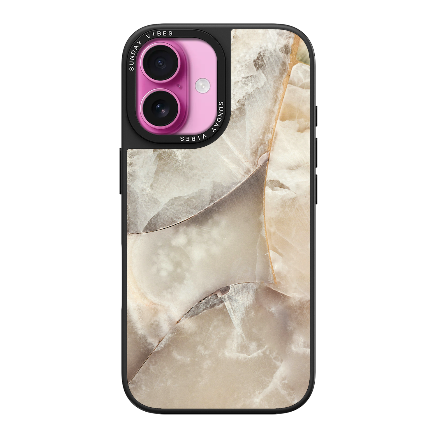 Alabaster Whirl iPhone Case