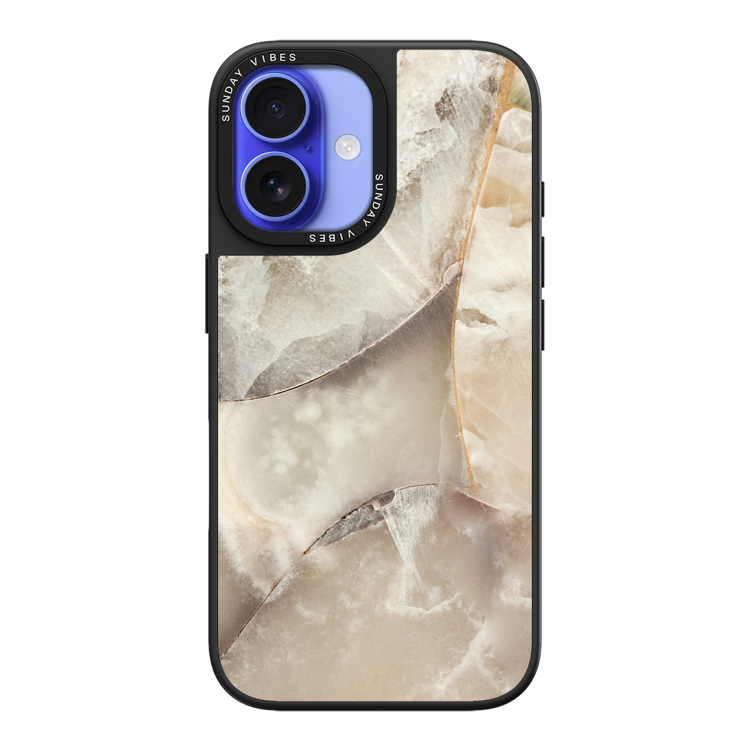 Alabaster Whirl iPhone Case