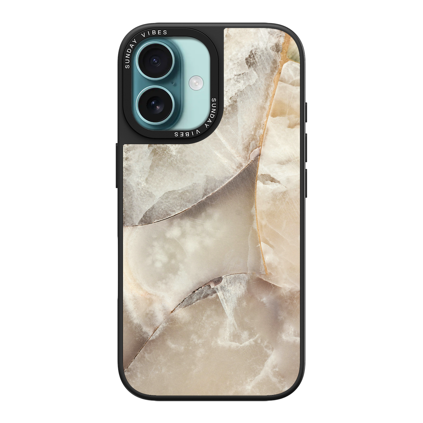 Alabaster Whirl iPhone Case