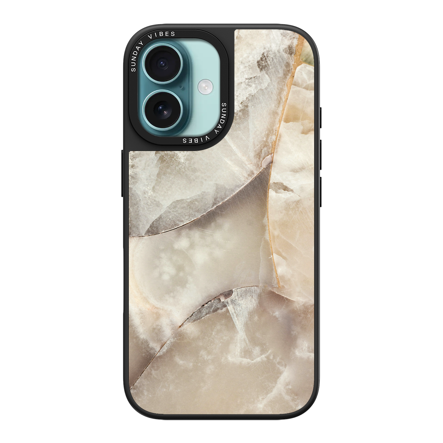 Alabaster Whirl iPhone Case