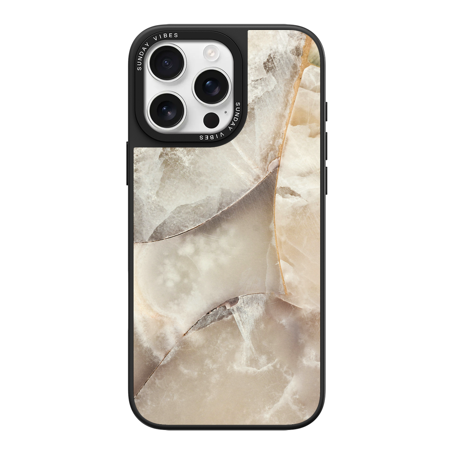 Alabaster Whirl iPhone Case