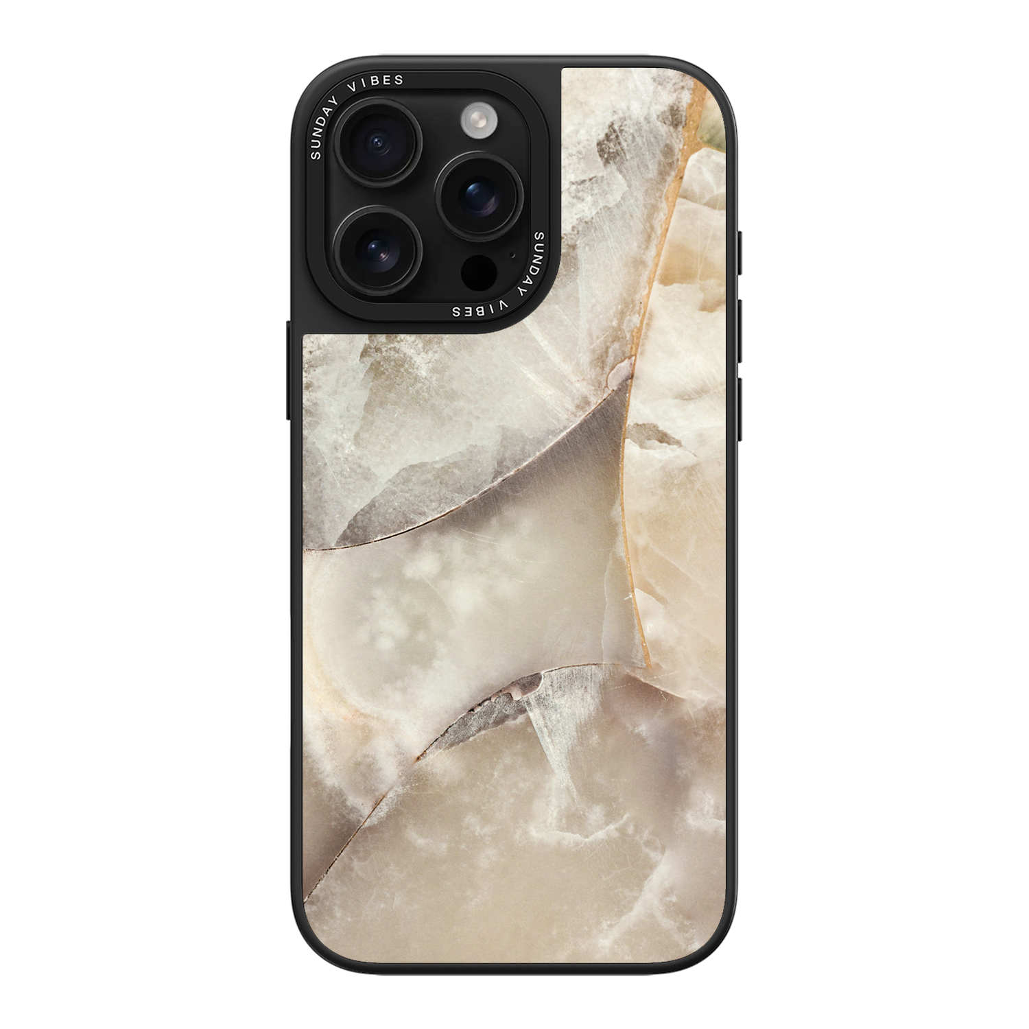 Alabaster Whirl iPhone Case