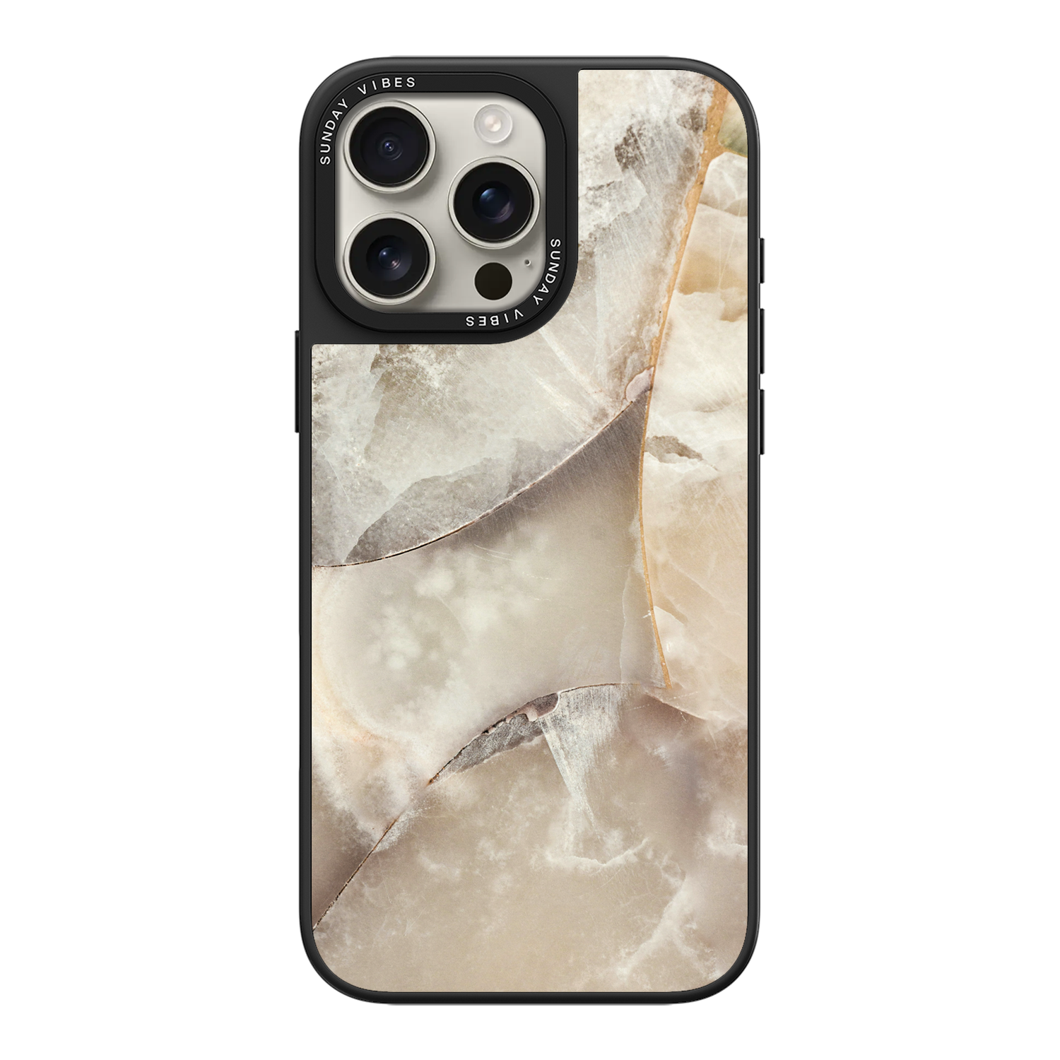 Alabaster Whirl iPhone Case