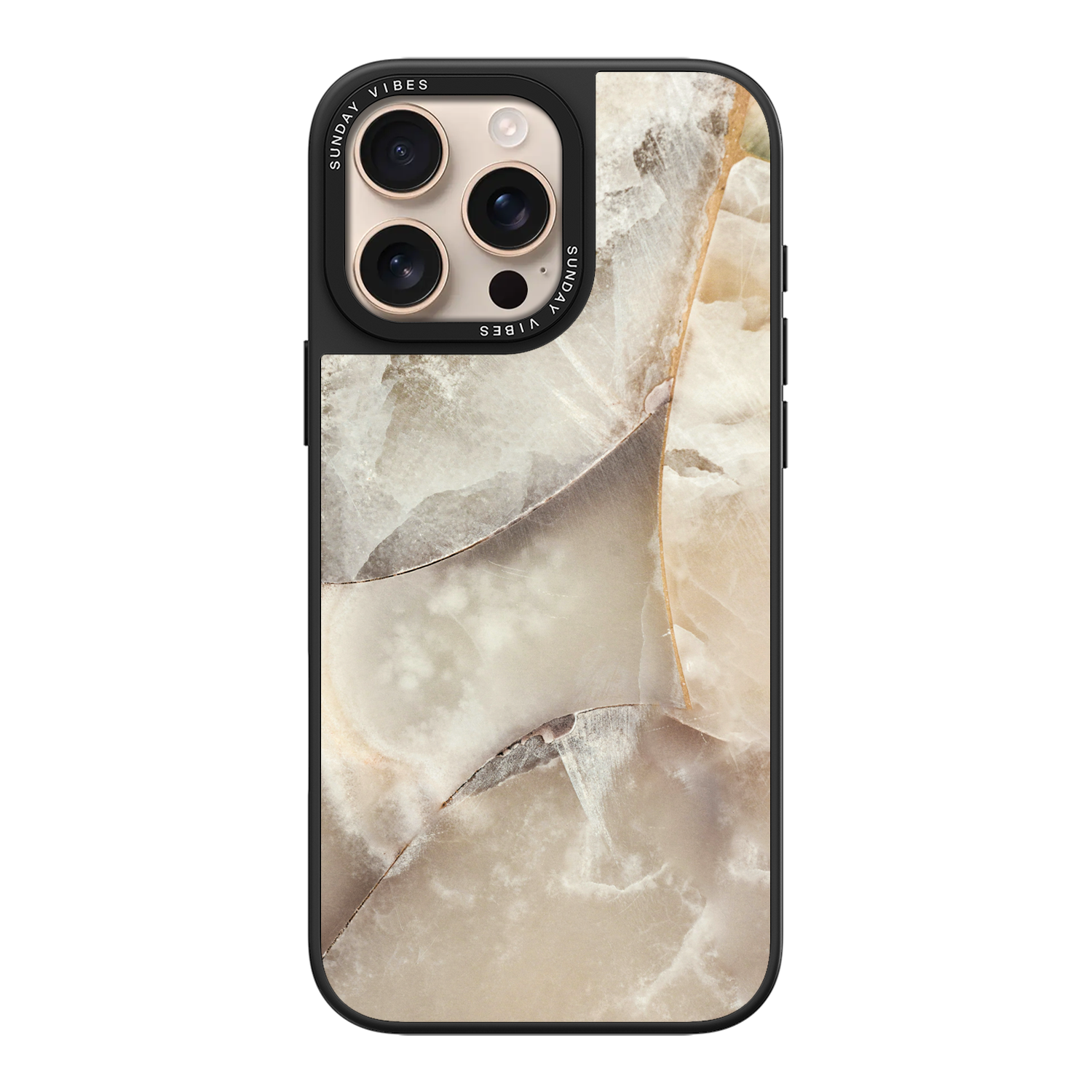 Alabaster Whirl iPhone Case