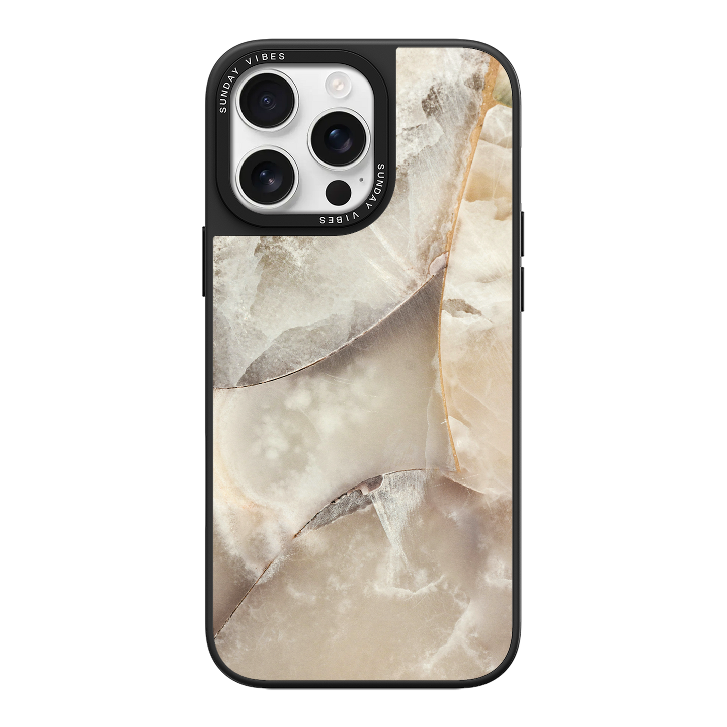 Alabaster Whirl iPhone Case