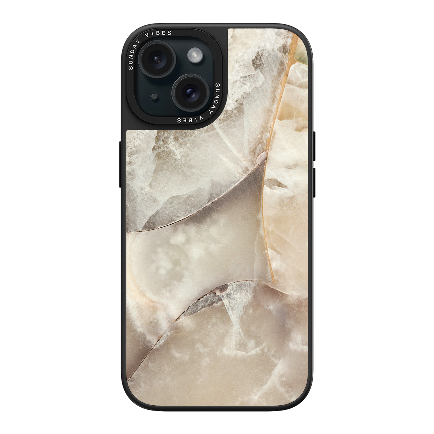 Alabaster Whirl iPhone Case