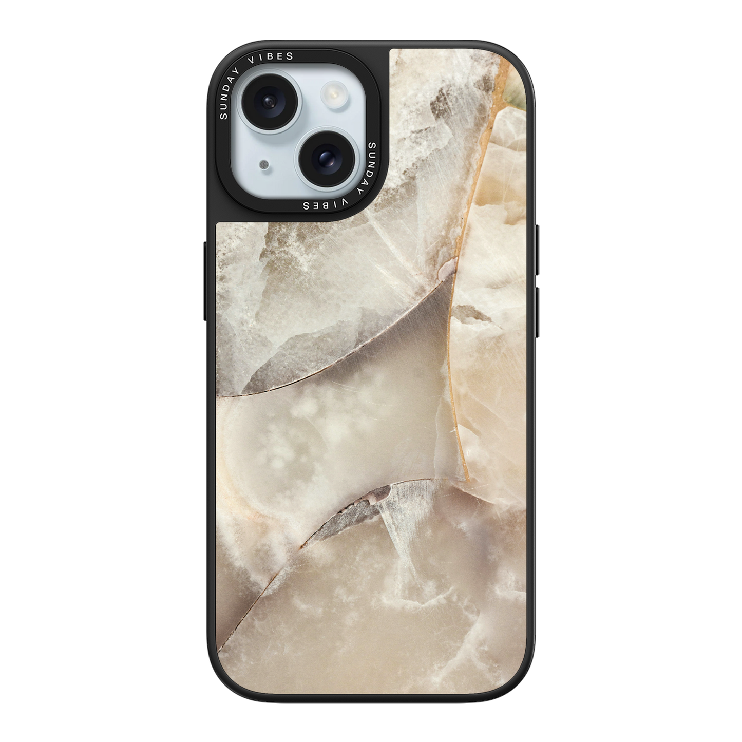 Alabaster Whirl iPhone Case