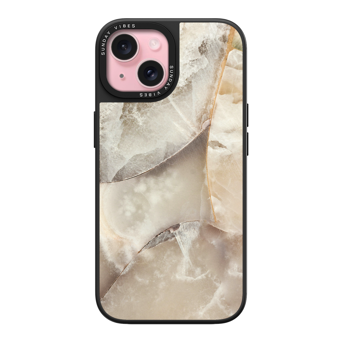 Alabaster Whirl iPhone Case