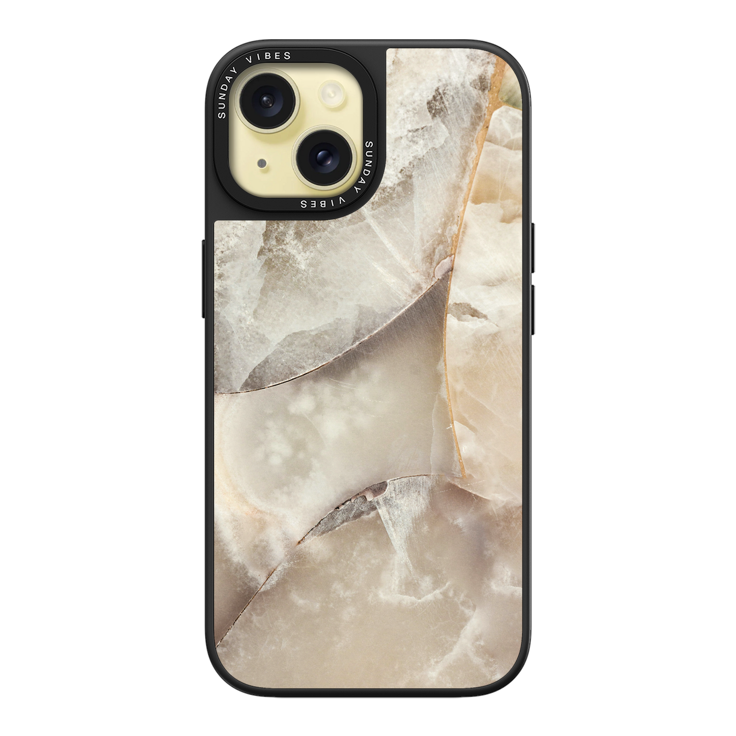Alabaster Whirl iPhone Case