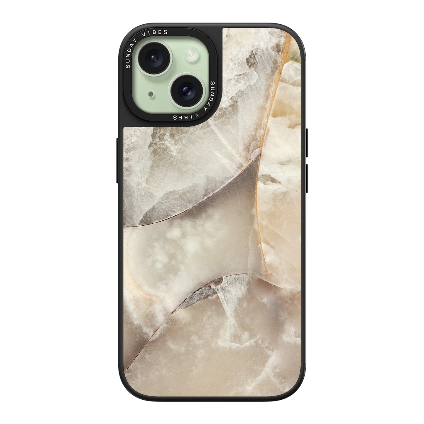 Alabaster Whirl iPhone Case