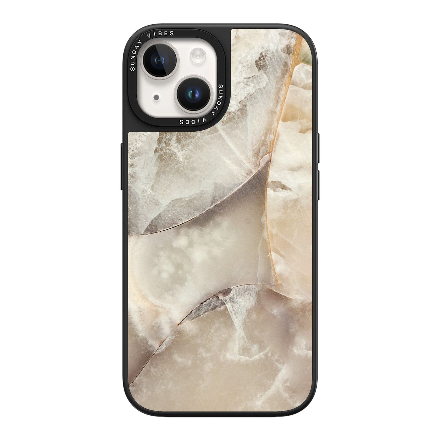 Alabaster Whirl iPhone Case