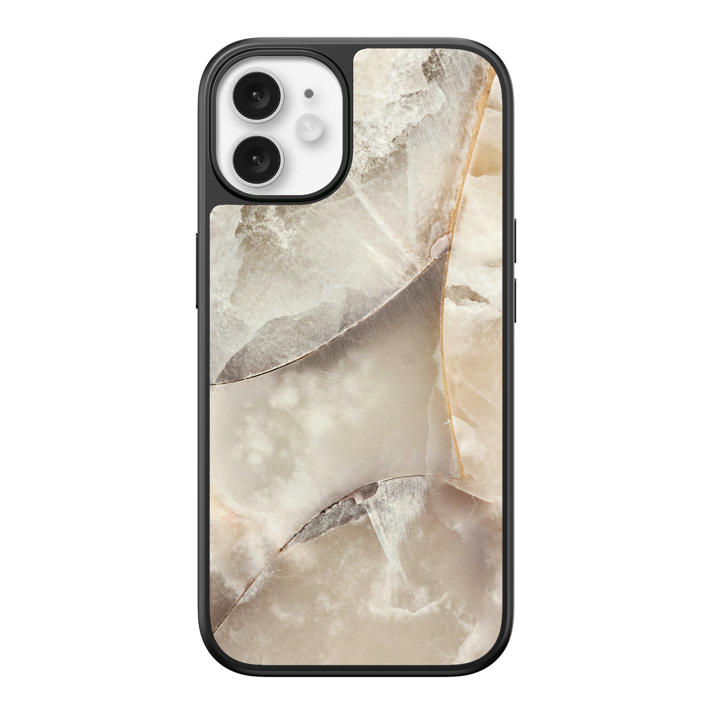 Alabaster Whirl iPhone Case