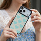 Heart Grid iPhone Case