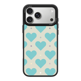 Heart Grid iPhone Case